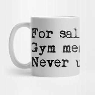 Six-Word Workout Story Mug